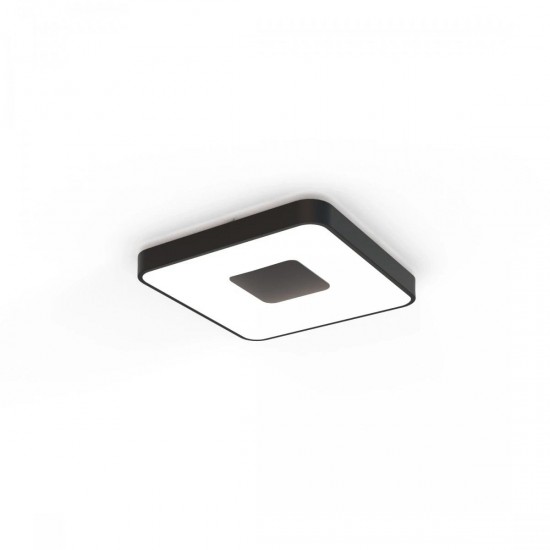 Plafoniera COIN CUADRADO 7920 Mantra LED, Negru, Spania