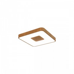 Plafoniera COIN CUADRADO 7921 Mantra LED, Lemn, Spania
