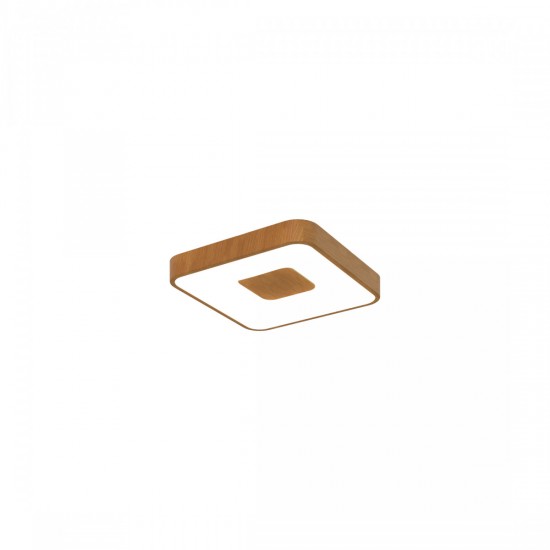 Plafoniera COIN CUADRADO 7924 Mantra LED, Lemn, Spania