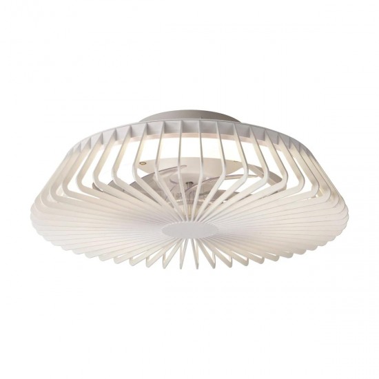 Plafoniera cu ventilator HIMALAYA MINI 8196 Mantra LED, Alb, Spania