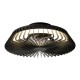 Plafoniera cu ventilator HIMALAYA MINI 8197 Mantra LED, Negru, Spania