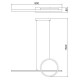 Suspensie KITESURF White 8208 Mantra LED, Alb, Spania