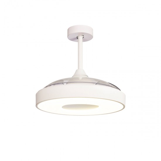 Plafoniera cu ventilator COIN FAN 8216 Mantra LED, Alb, Spania