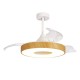 Plafoniera cu ventilator COIN FAN 8217 Mantra LED, Lemn, Spania