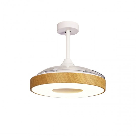 Plafoniera cu ventilator COIN FAN 8217 Mantra LED, Lemn, Spania