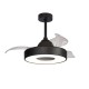 Plafoniera cu ventilator COIN FAN MINI 8221 Mantra LED, Negru, Spania