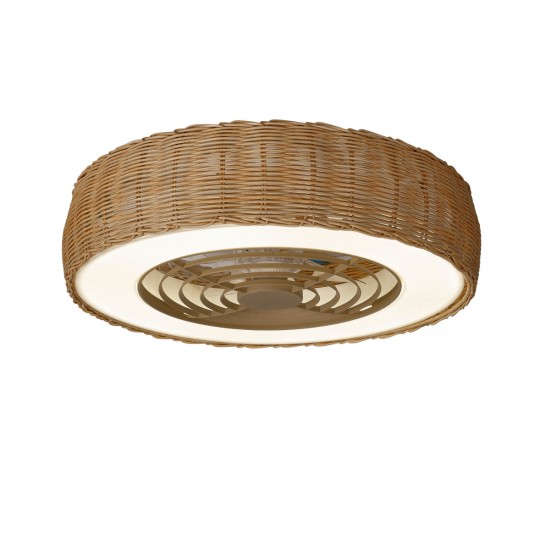 Plafoniera cu ventilator KILIMANJARO MINI 8226 Mantra LED, Lemn, Spania