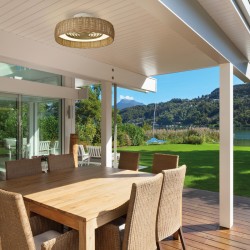 Plafoniera cu ventilator KILIMANJARO MINI 8226 Mantra LED, Lemn, Spania