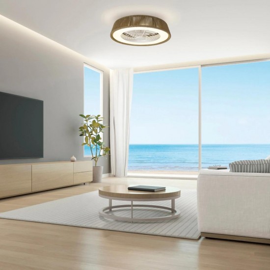 Plafoniera cu ventilator POLINESIA NAUTICA 8227 Mantra LED, Spania