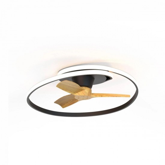 Plafoniera cu ventilator OCEAN 8236 Mantra LED, Negru, Spania