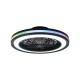 Plafoniera cu ventilator GAMER 8292 Mantra LED, Negru, Spania