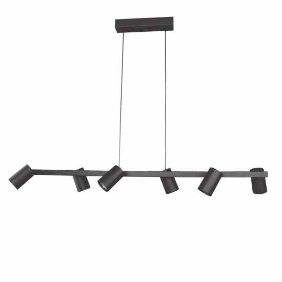 Suspensie SAL -Black 8298 Mantra GU10, Negru, Spania