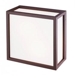 Plafoniera Exterior UTAH 8380 Mantra E27, Corten, Spania