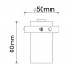 Downlight Aplicat TRIMASI 8454 Mantra LED, Auriu, Spania