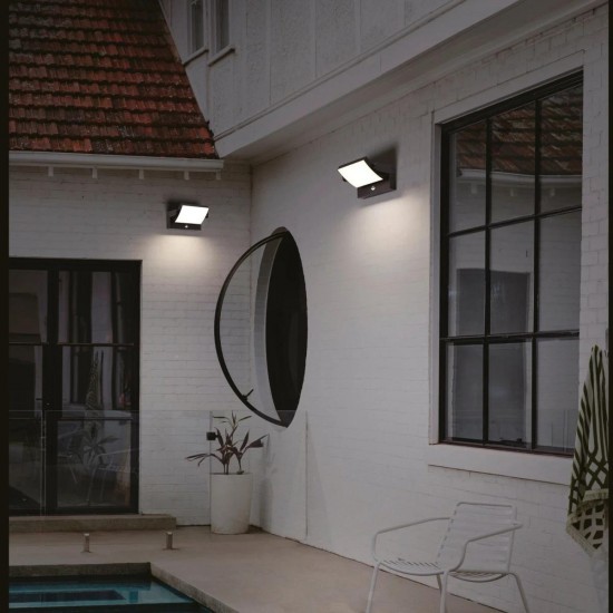 Aplica Exterior COOPER 8471 Mantra LED, Negru, Spania