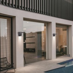 Aplica Exterior cu senzor COOPER 8477 Mantra LED, Negru, Spania