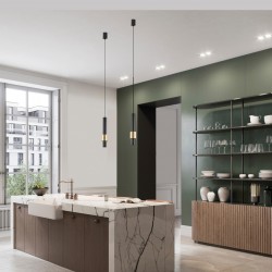 Pendul CLIFTON 8565 Mantra LED, Negru, Spania