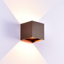 Aplica Exterior DAVOS 8602 Mantra LED, Corten, Spania