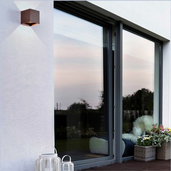 Aplica Exterior DAVOS 8602 Mantra LED, Corten, Spania