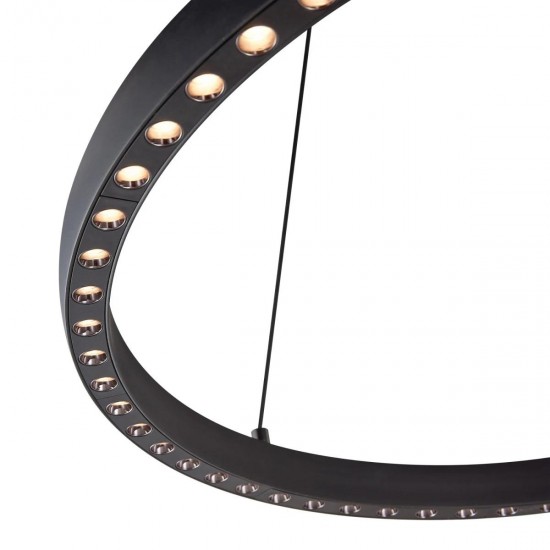 Suspensie RIUMAR 8673 Mantra LED, Negru, Spania