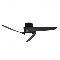 Plafoniera cu ventilator GROENLAND 8709 Mantra LED, Negru, Spania