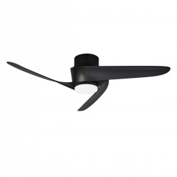 Plafoniera cu ventilator ISLAND 8712 Mantra LED, Negru, Spania