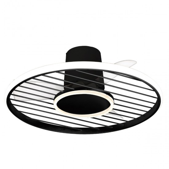 Plafoniera cu ventilator SOHO 8721 Mantra LED, Negru, Spania