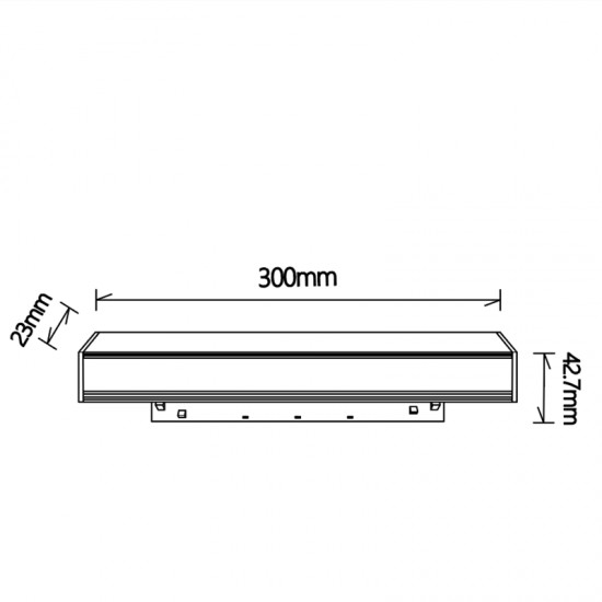 Downlight Sina Magnetica MAGNETO 8818 Mantra LED, Negru, Spania
