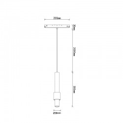 Pendul Sina Magnetica MAGNETO 8825 Mantra LED, Negru, Spania