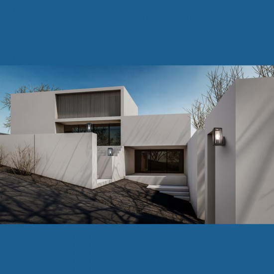 Aplica Exterior NEVADA 8897 Mantra E27, Negru, Spania