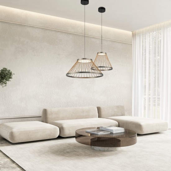 Pendul SPIDER 8949 Mantra LED, Gri, Spania
