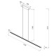 Suspensie LINEAL 8955 Mantra LED, Auriu, Spania