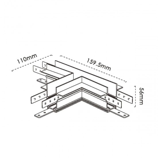 Conector T Sina Magnetica Aplicat MAGNETO 9020 Mantra Negru, Spania