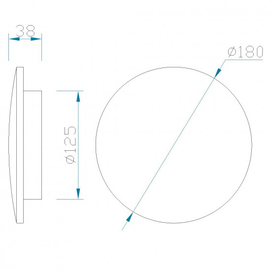 Aplica BORA BORA C0132 Mantra LED, Negru, Spania