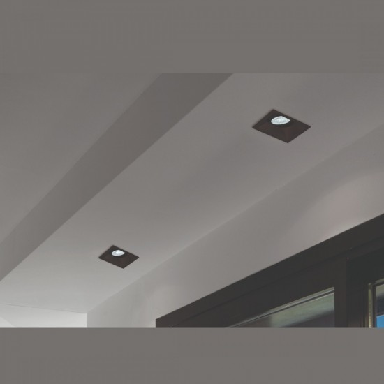 Downlight Incastrat COMFORT GU10 C0165 Mantra GU10, Negru, Spania