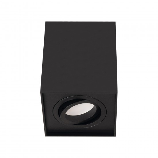 Spot Aplicat BASIC SQUARE C0071 Max Light GU10, Negru, Polonia
