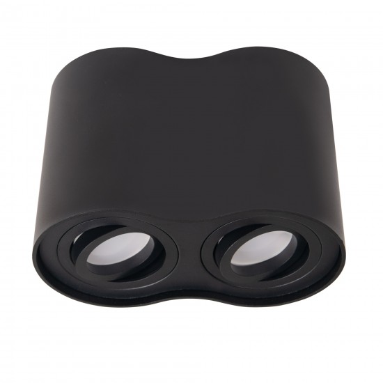 Spot Aplicat BASIC ROUND C0086 Max Light GU10, Negru, Polonia