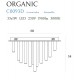 Lustra Plafon ORGANIC PL C0093D Max Light LED, Cupru, Polonia