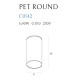 Spot Aplicat PET ROUND C0142 Max Light GU10, Negru, Polonia