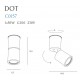 Spot Aplicat DOT C0157 Max Light GU10, Negru, Polonia