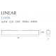 Plafoniera LINEAR57 C0190 Max Light LED, Negru, Polonia