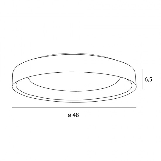 Plafoniera TORNADO C0236 Max Light LED, Alb, Polonia