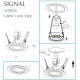 Spot Incastrat SIGNAL I H0086 Max Light GU10, Negru, Polonia