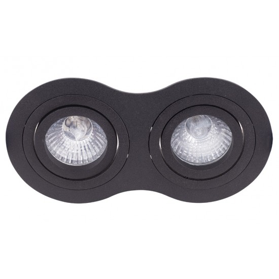 Spot Incastrat SIGNAL II H0087 Max Light GU10, Negru, Polonia