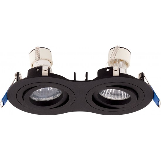 Spot Incastrat SIGNAL II H0087 Max Light GU10, Negru, Polonia