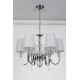 Candelabru CHARLOTTE P0109 Max Light E14, Crom, Polonia