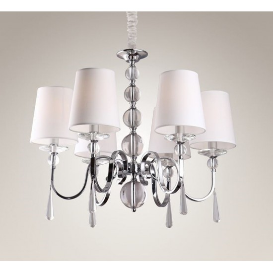 Candelabru CHARLOTTE P0109 Max Light E14, Crom, Polonia
