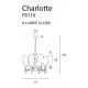 Candelabru CHARLOTTE P0110 Max Light E14, Crom, Polonia