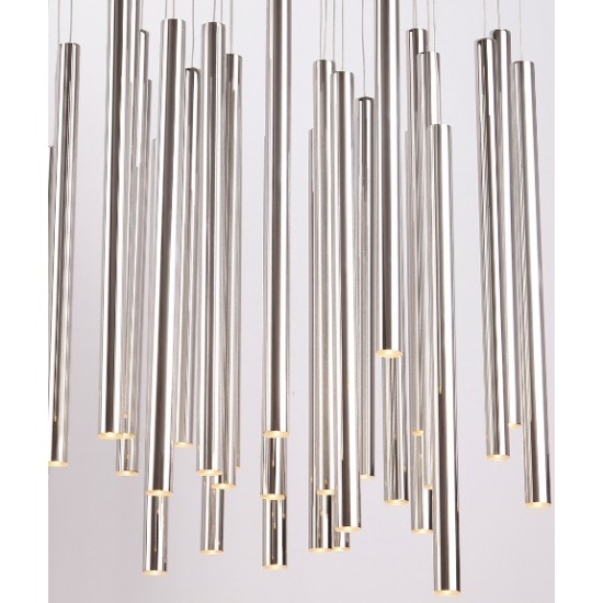 Suspensie ORGANIC Ix33 P0175D Max Light LED, Crom, Polonia