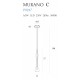 Pendul MURANO P0247 Max Light LED, Crom, Polonia